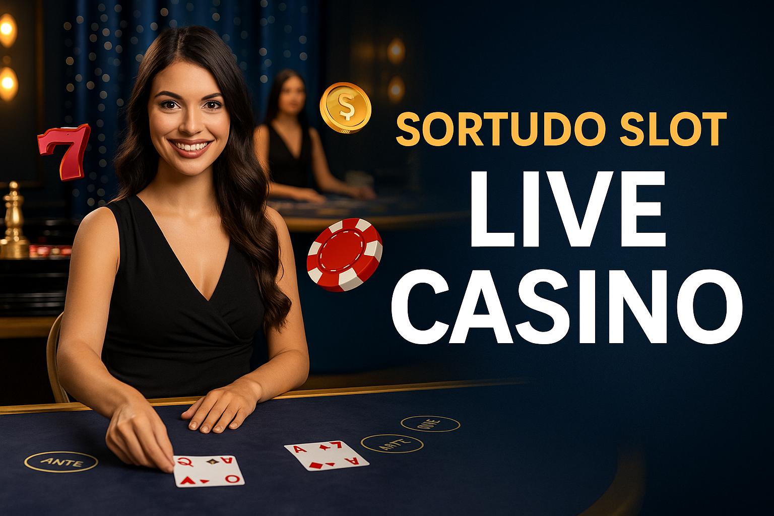 O SORTUDO SLOT Live Casino lança promoções regularmente