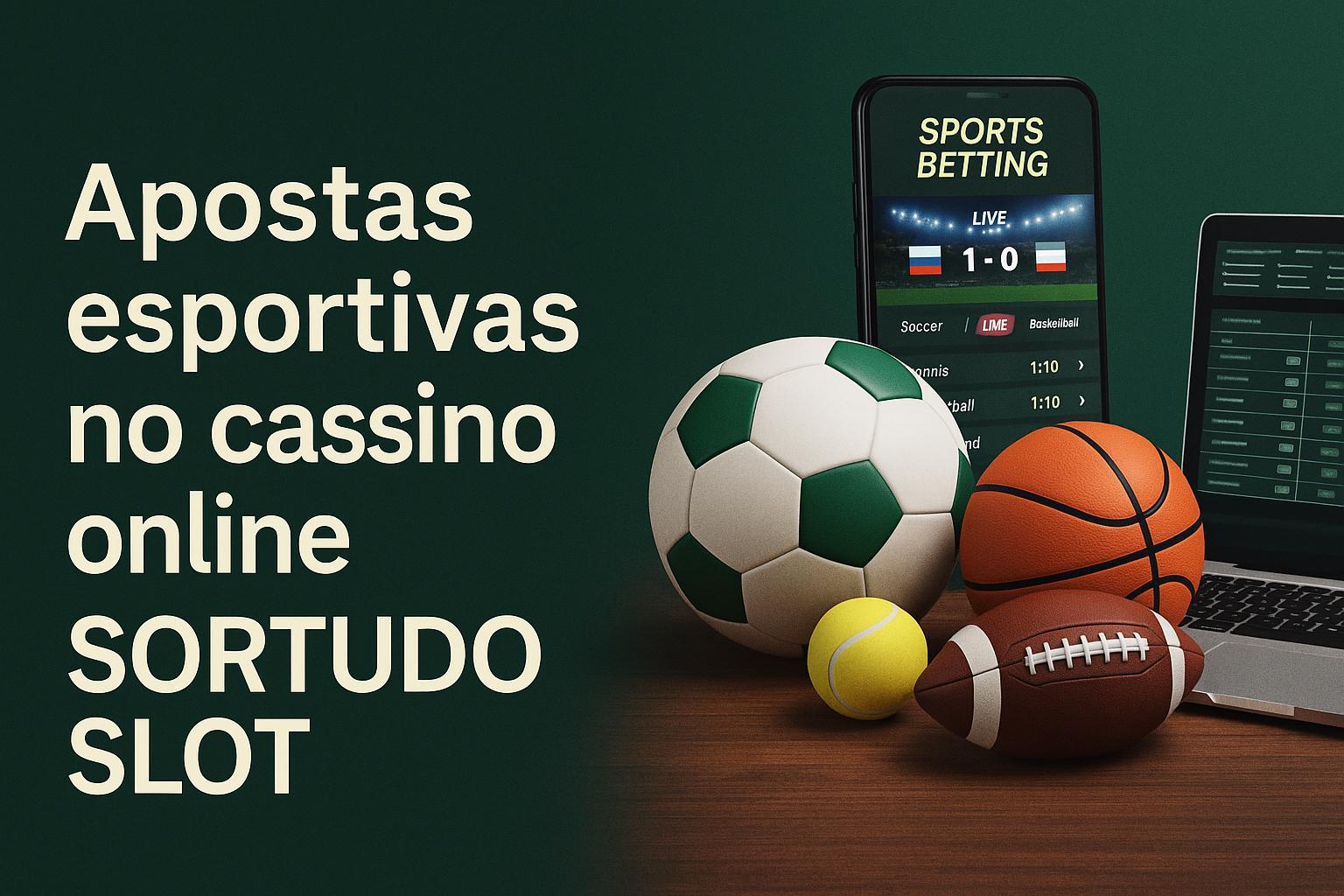 Aposte em apostas esportivas no cassino online SORTUDO SLOT