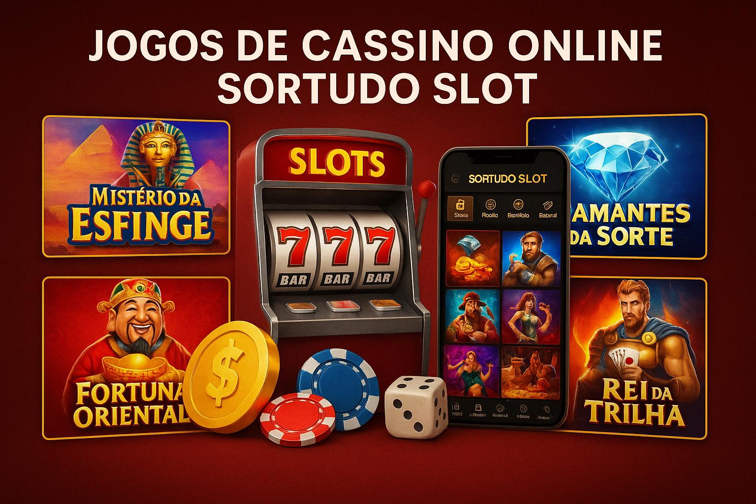 Jogos de cassino online inovadores e emocionantes na SORTUDO SLOT